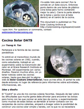 cocina solar