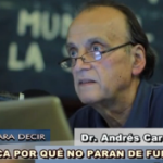 Última intervención del Dr. Andrés Carrasco