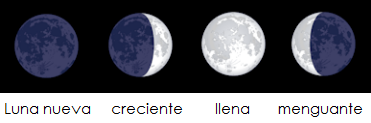 fases lunares huerto