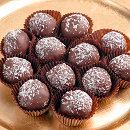 trufas de chocolate