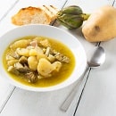 sopa de alcachofa alcaucil